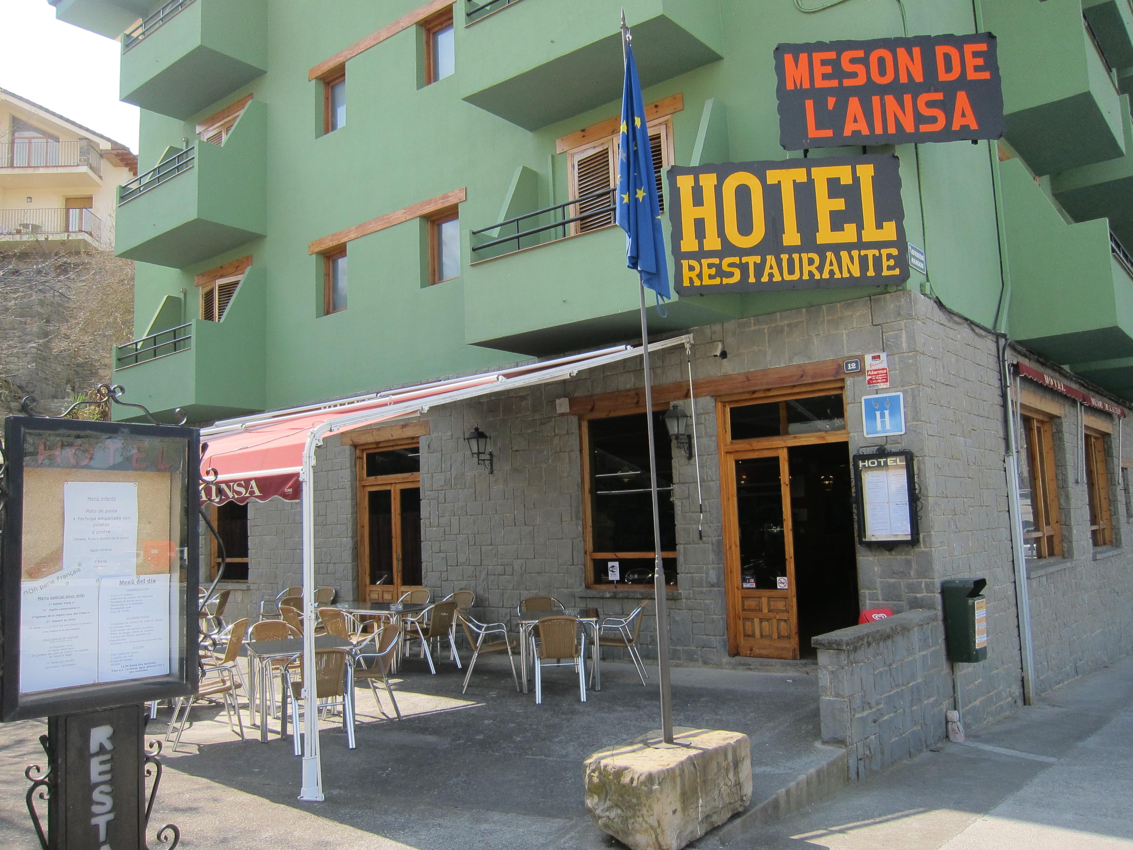 Hotel Meson De L'Aínsa Kültér fotó